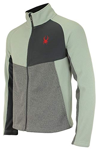 Amazon.com: Spyder Men's Heath Color Block Full Zip Sweater